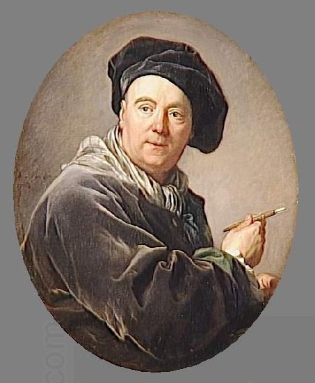 Louis Michel van Loo Portrait of Carle van Loo